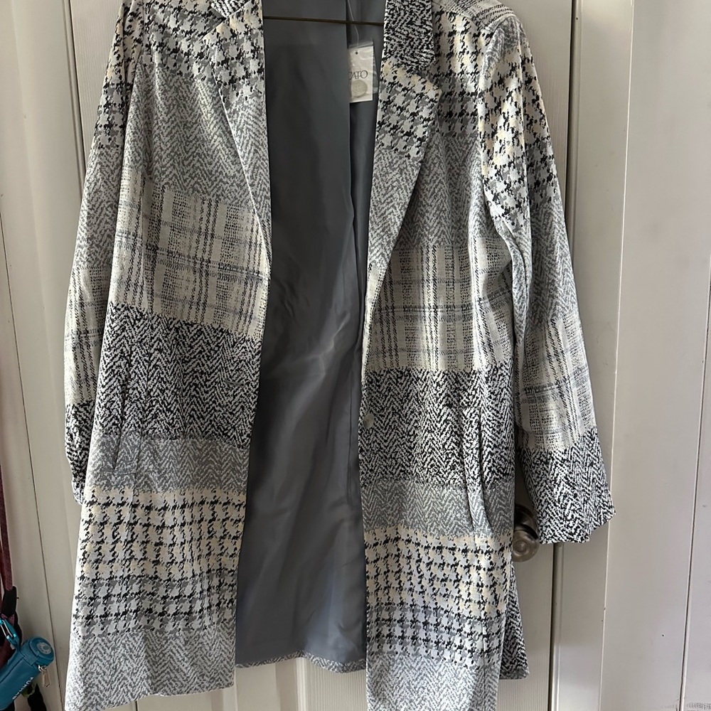 Stylish Gray Women's Coat